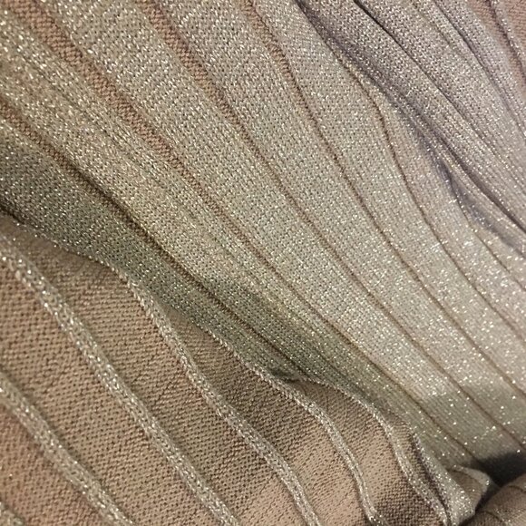 NWT Sparkly Ribbed Rayon Art Deco Cozily Decadent Open Cardigan - Picture 6 of 16